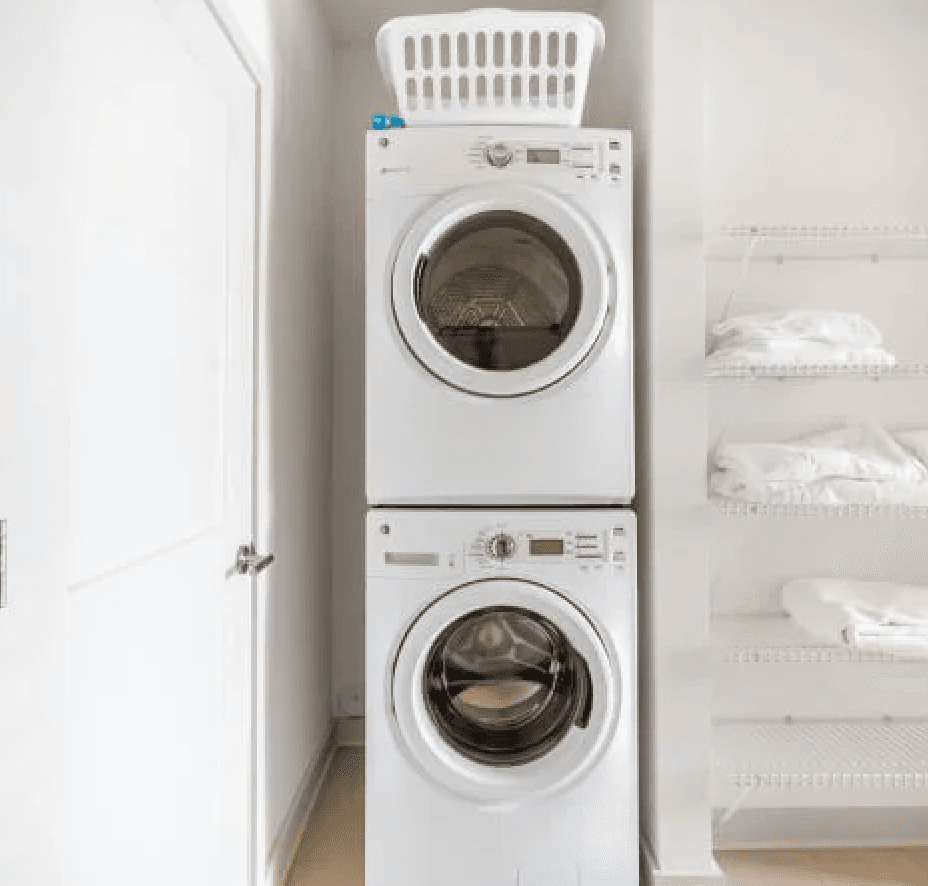On-site washer and dryer